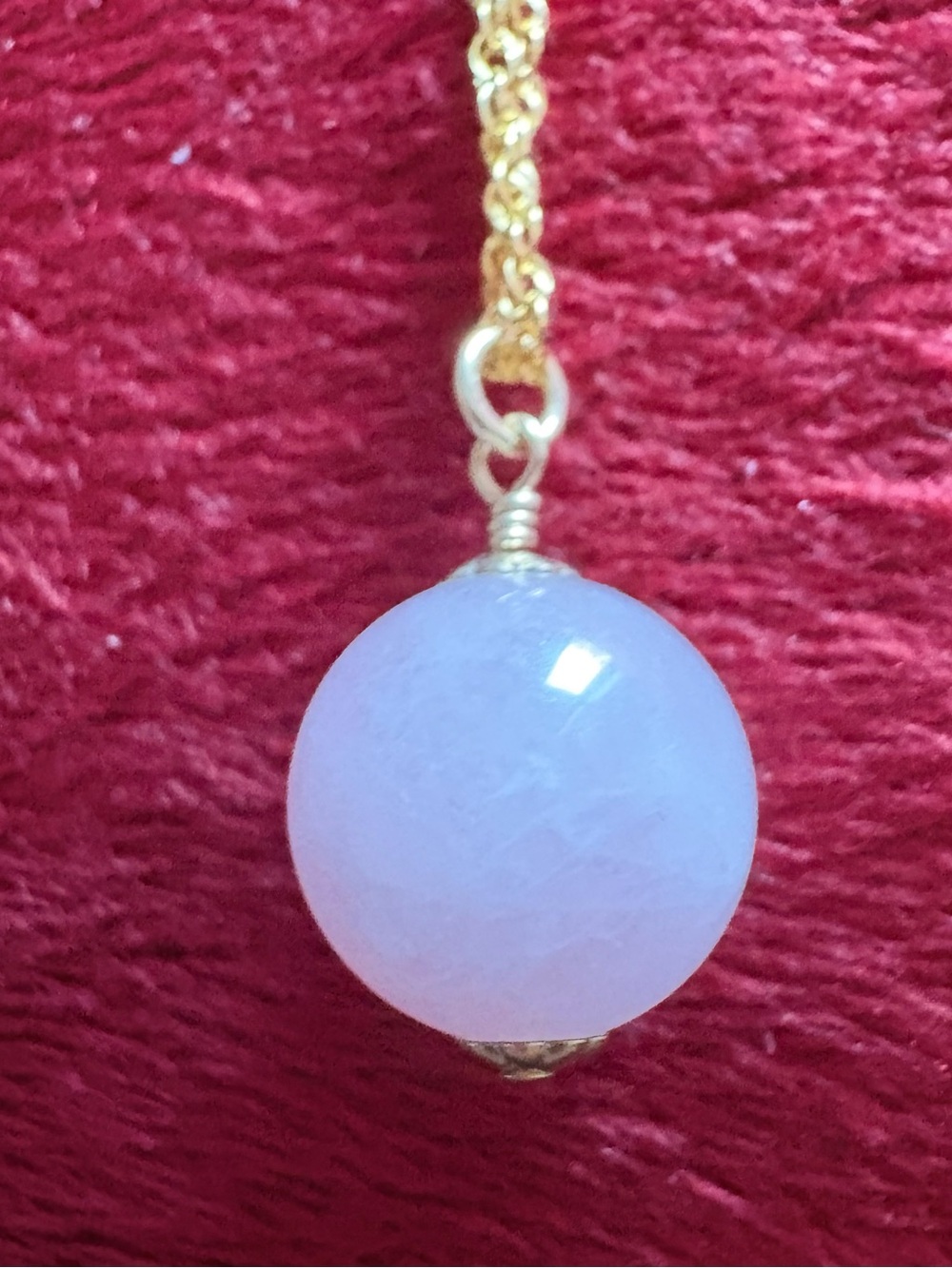 Handmade BC Rose Quartz Pendant Necklace | Minimalist Artisan Jewelry